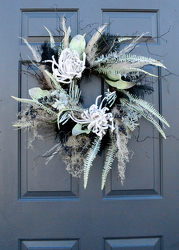 Mod Wreath from Hafner Florist in Sylvania, OH