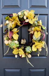 Fall Fields Wreath from Hafner Florist in Sylvania, OH