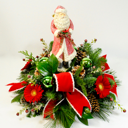 Sparkling Santa from Hafner Florist in Sylvania, OH