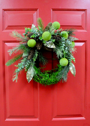 Holiday Wreath from Hafner Florist in Sylvania, OH