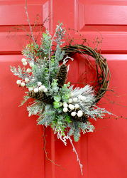 Winter Wreath from Hafner Florist in Sylvania, OH