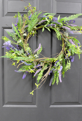 Lavender Wreath from Hafner Florist in Sylvania, OH