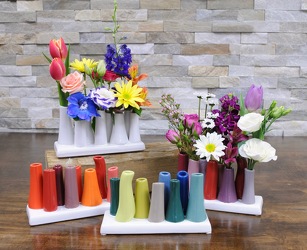 Artist Vase With Flowers from Hafner Florist in Sylvania, OH