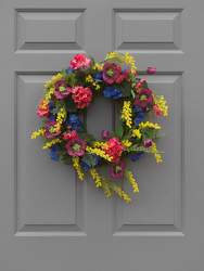 Jewel Tone Wreath from Hafner Florist in Sylvania, OH