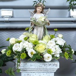 Peaceful Garden Angel from Hafner Florist in Sylvania, OH