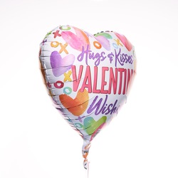Hugs and Kisses Valentine Balloon from Hafner Florist in Sylvania, OH