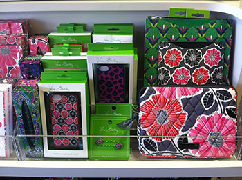 Hafner florist in Sylvannia carries the Vera Bradley line.