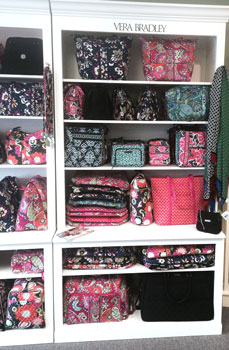 Stop in at Hafner Florist to see our Vera Bradley lineup.