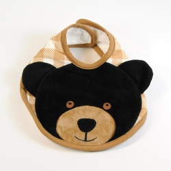 Griffin the Black Bear Bib from Hafner Florist in Sylvania, OH