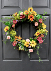 Spring Wreath from Hafner Florist in Sylvania, OH