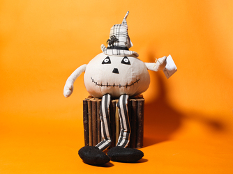 Skeleton Jack-O-Lantern Plush from Hafner Florist in Sylvania, OH