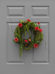 Judie's Hummingbird Wreath from Hafner Florist in Sylvania, OH