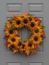 Fall Splender Wreath from Hafner Florist in Sylvania, OH