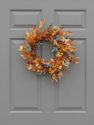 Leaf and Berry Wreath from Hafner Florist in Sylvania, OH