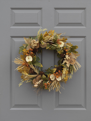 Harvest Wreath from Hafner Florist in Sylvania, OH