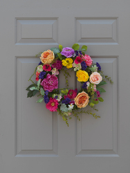 Happy Wreath from Hafner Florist in Sylvania, OH