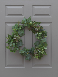 Eucalyptus and Ivy Wreath from Hafner Florist in Sylvania, OH