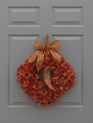 Diamond Hydrangea Wreath from Hafner Florist in Sylvania, OH