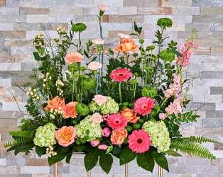 Beautiful Remembrance Stylized Arrangement from Hafner Florist in Sylvania, OH