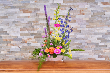 Celebration of Life Table Piece from Hafner Florist in Sylvania, OH