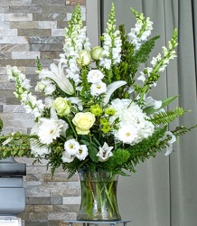 Peaceful Garden Arrangement from Hafner Florist in Sylvania, OH