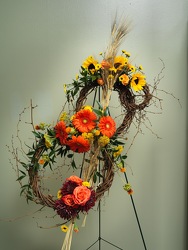 Glorious Life Wreath Spray from Hafner Florist in Sylvania, OH