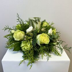 Green Christmas from Hafner Florist in Sylvania, OH