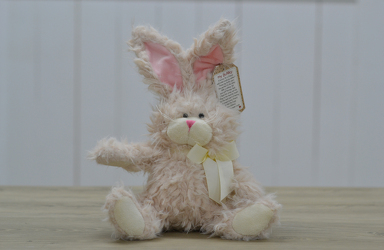 Ivory Plush Bunny from Hafner Florist in Sylvania, OH