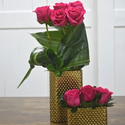 Gilded Roses from Hafner Florist in Sylvania, OH