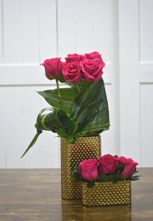 Gilded Roses from Hafner Florist in Sylvania, OH
